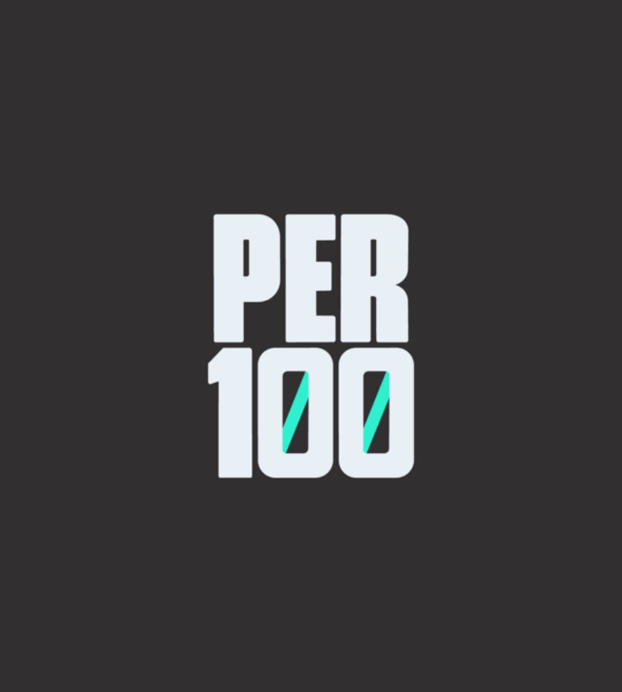 Het logo van PER100