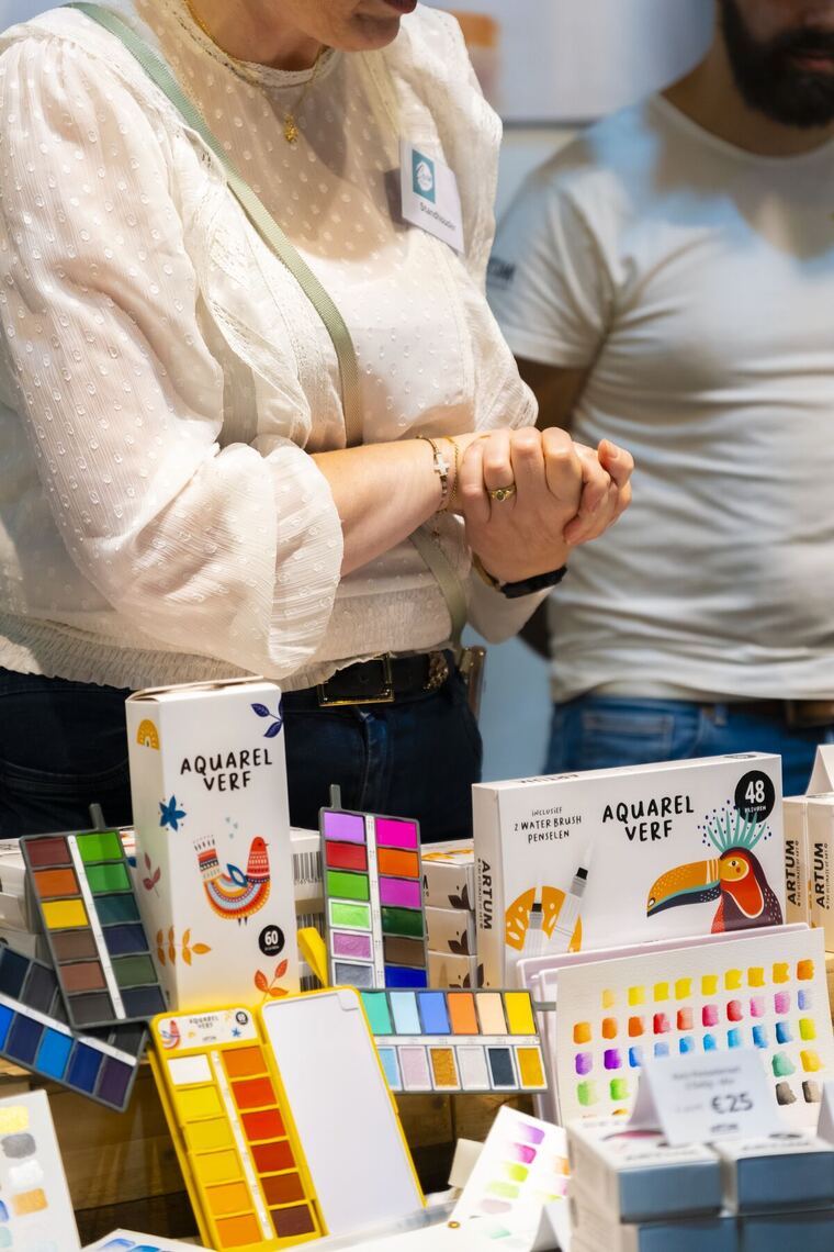 Artum workshop op Creaweekend Hardenberg: laten zien